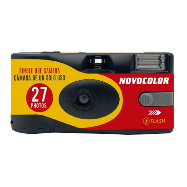 Novocolor Fotocamera Usa e Getta con Flash 27 Pose Novocolor Fotocamera Usa e Getta con Flash 27 Pose